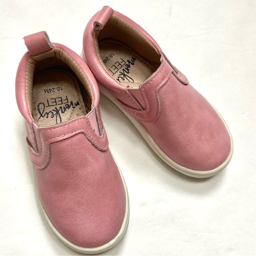 Monkey Feet Leather Slip Ons